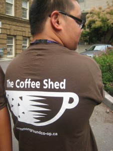 the coffee shed t-shirt